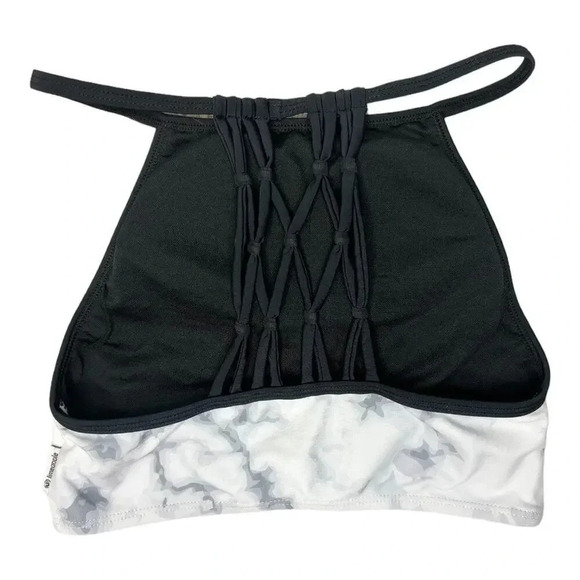 Timeapple Girls Lightening White & Black Bathing Suit Size 16 - Picture 3 of 8